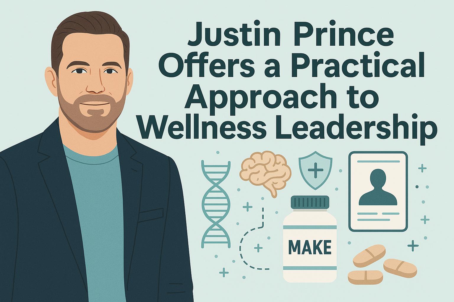 Justin Prince Offers a Practical Approach to Wellness Leadership