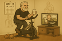 My Knees, My Spin Bike, and a Morning Routine That Actually Works