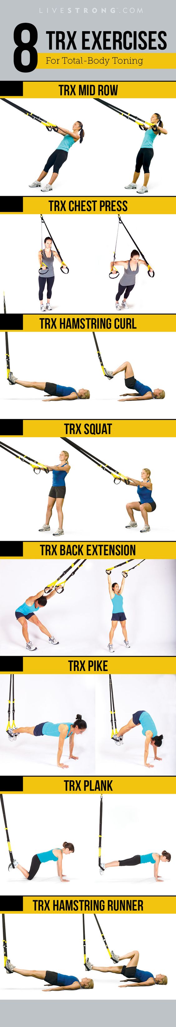 8 Body-Sculpting TRX Exercises to Tone Every Inch
