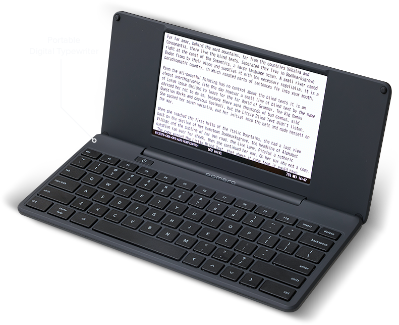 Pomera Full-Suite Typewriter For Distraction-Free Writing